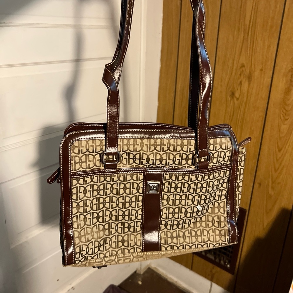 Giani Bernini Brown Patterned Handbag